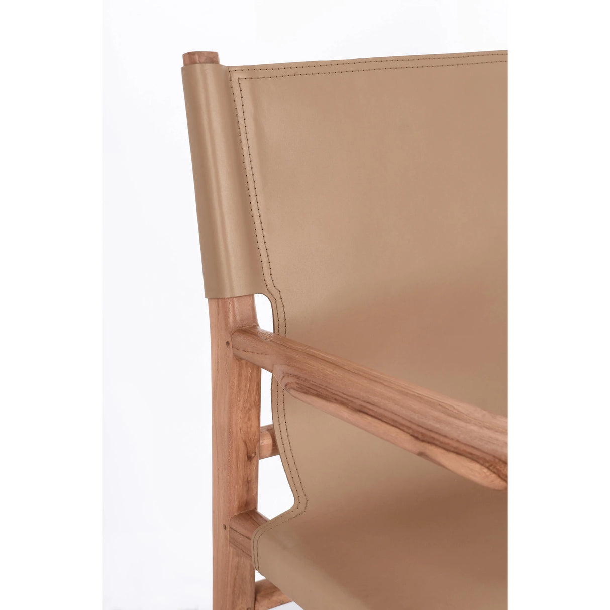 Essstuhl mit Armlehne Caroline Taupe - ZEN ZONE Furniture