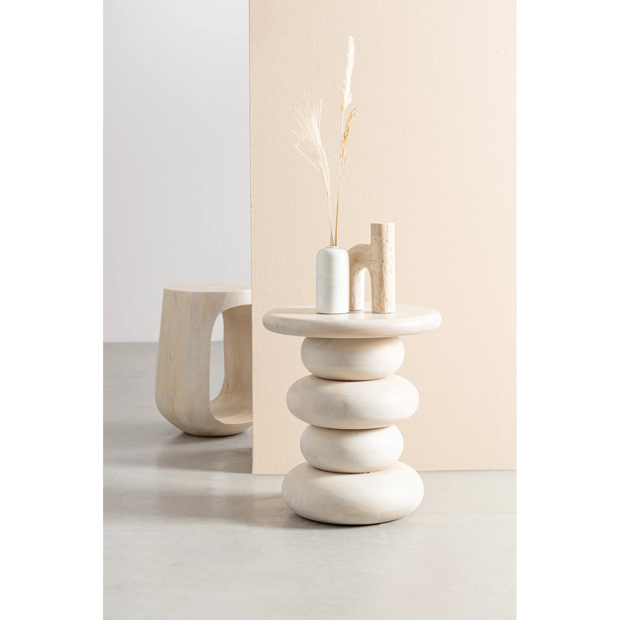 Couchtisch rund 40x40 Natur Lopez - ZEN ZONE Furniture