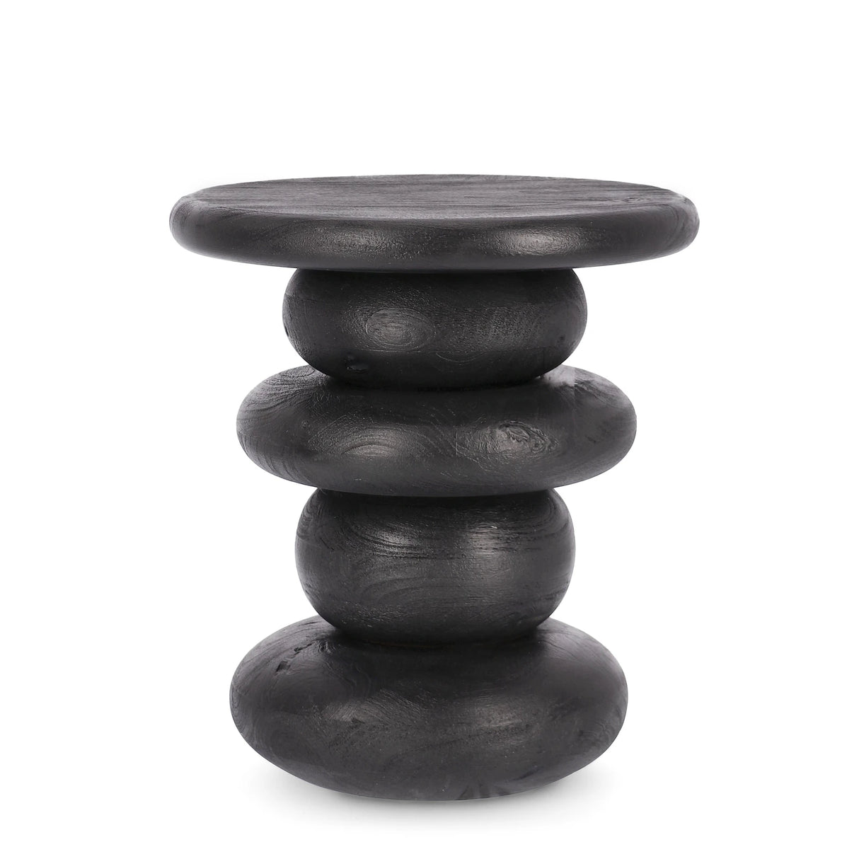 Couchtisch rund 40x40 Schwarz Lopez - ZEN ZONE Furniture