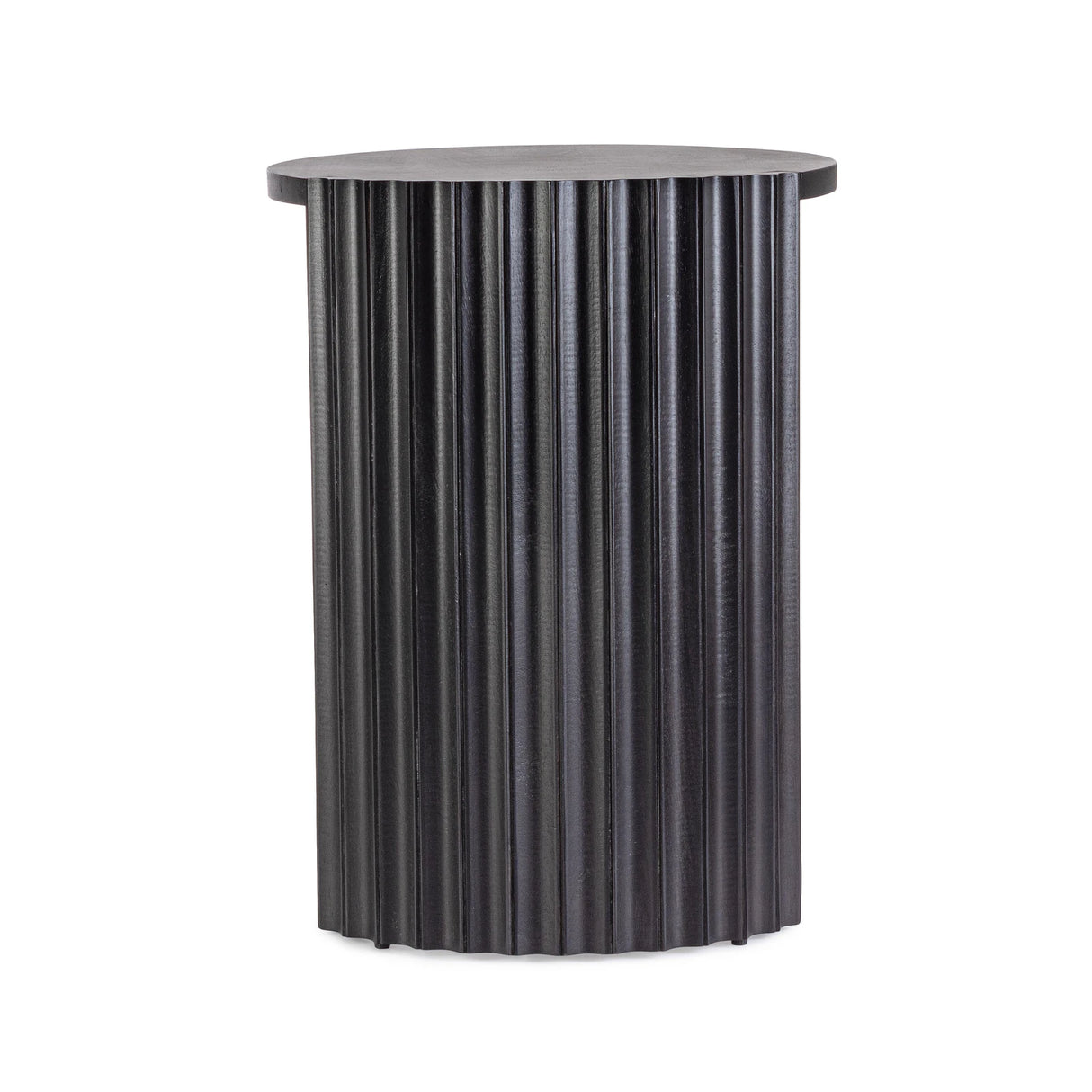 Couchtisch Schwarz rund 50x50 Orissa - ZEN ZONE Furniture