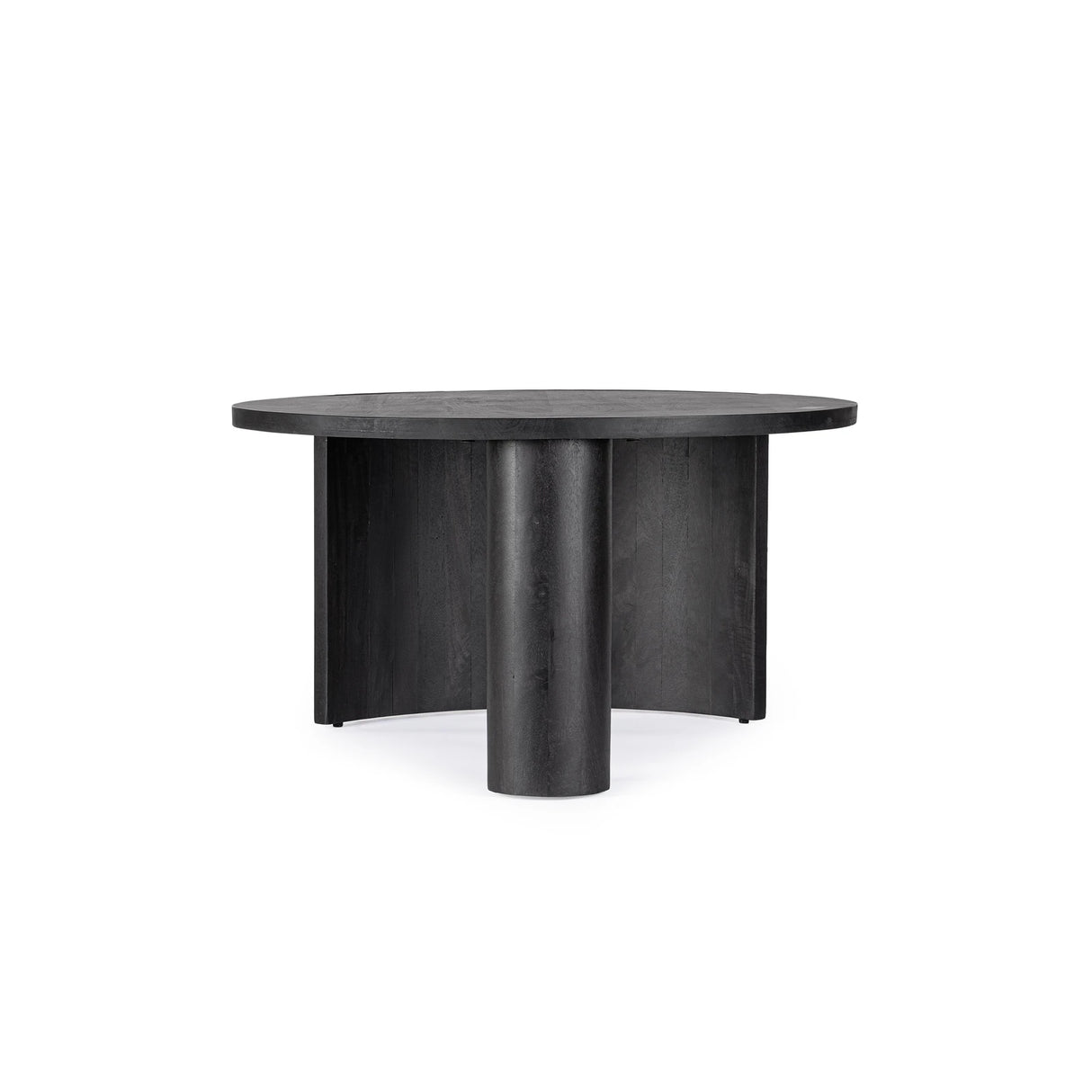 Couchtisch Schwarz rund 80x80 Orissa - ZEN ZONE Furniture