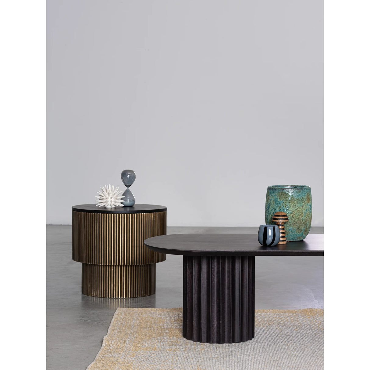 Couchtisch Schwarz 130x65 Orissa - ZEN ZONE Furniture