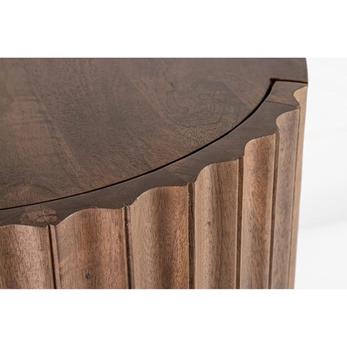 Couchtisch Natur rund 50x50 Orissa - ZEN ZONE Furniture