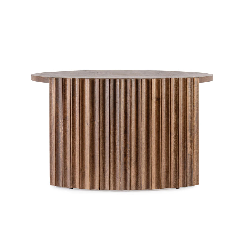 Couchtisch Natur rund 80x80 Orissa - ZEN ZONE Furniture