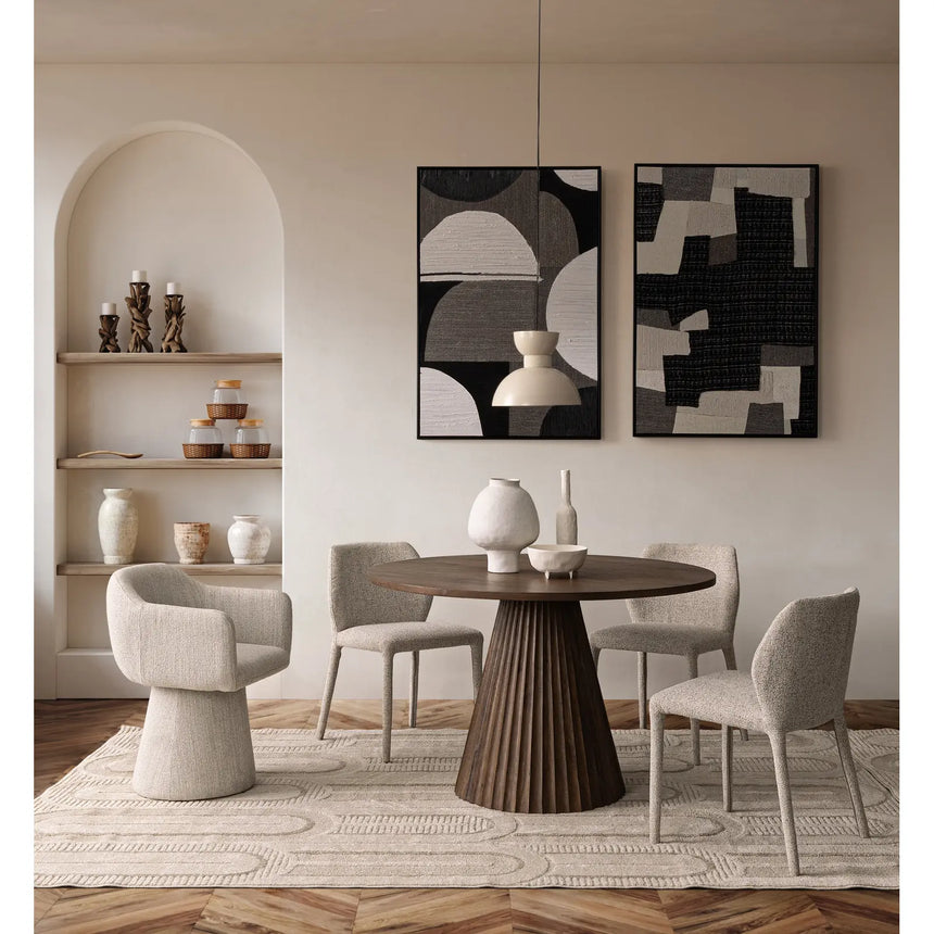 Esstisch Natur 120cm Orissa - ZEN ZONE Furniture