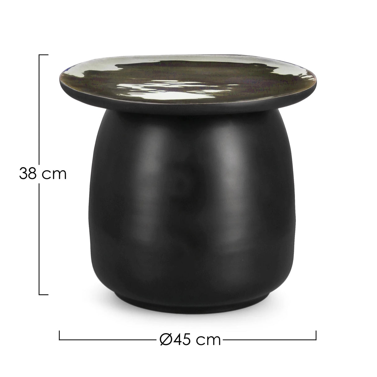 Couchtisch rund 45x45 Zainab - ZEN ZONE Furniture