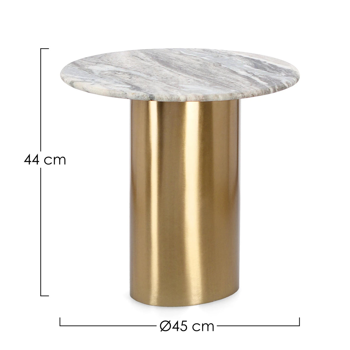 Couchtisch rund 45x45 Cadmus - ZEN ZONE Furniture