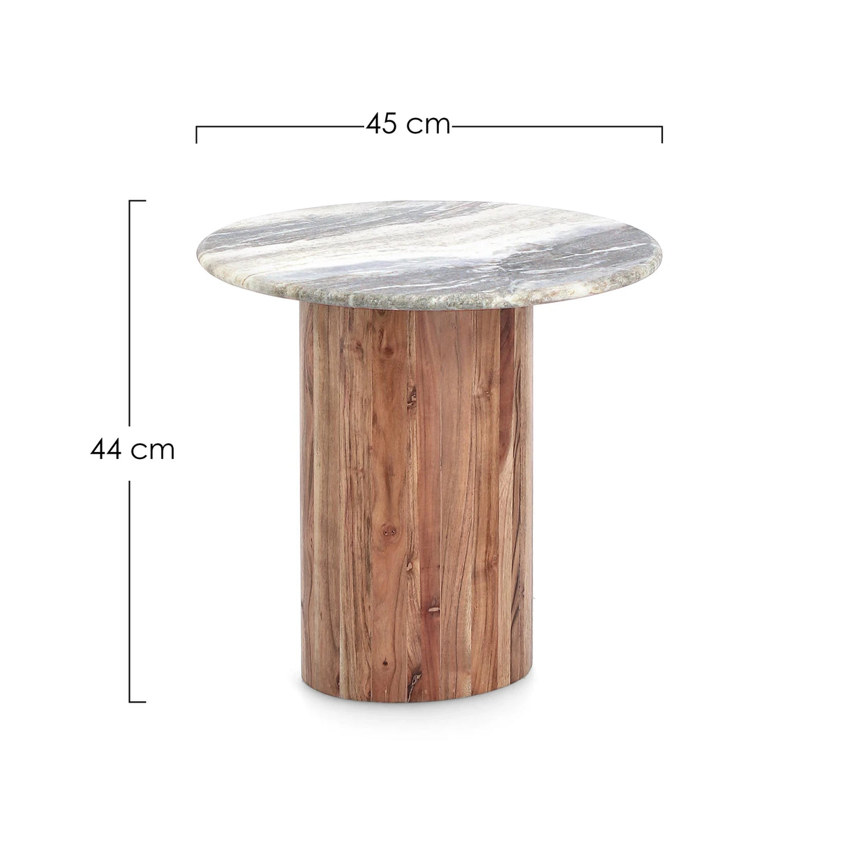 Couchtisch rund 45x45 Eloy - ZEN ZONE Furniture