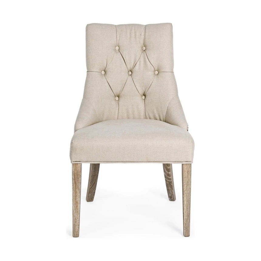 Cally Natural Stuhl mit Kissen - ZEN ZONE Furniture