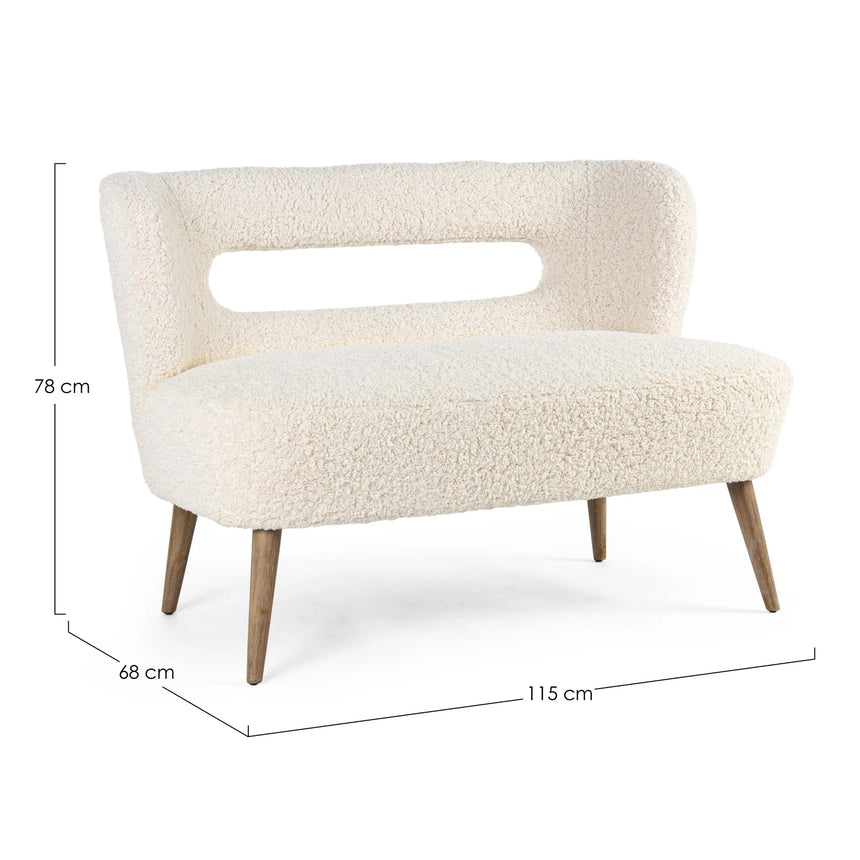 Sofa 2-Sitzer Cortina - ZEN ZONE Furniture