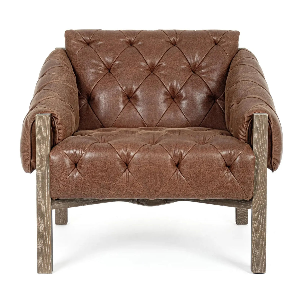 Harrison Sessel Brown Vintage - ZEN ZONE Furniture