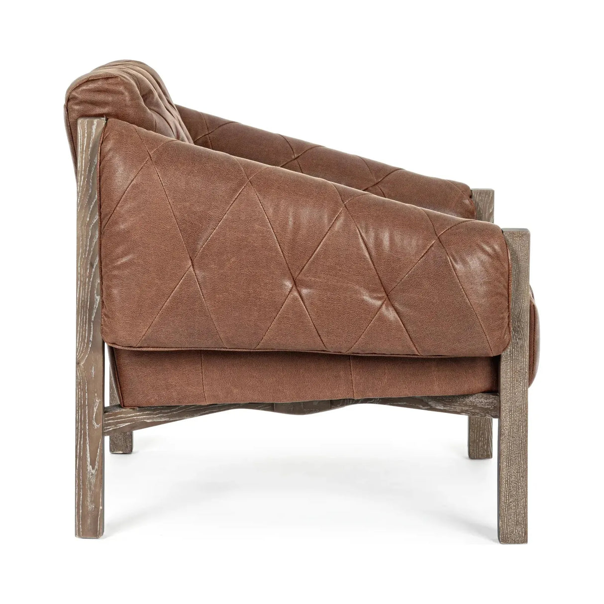 Harrison Sessel Brown Vintage - ZEN ZONE Furniture