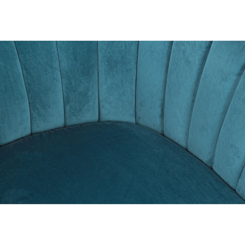 Sessel Avril Pfauenblau - ZEN ZONE Furniture