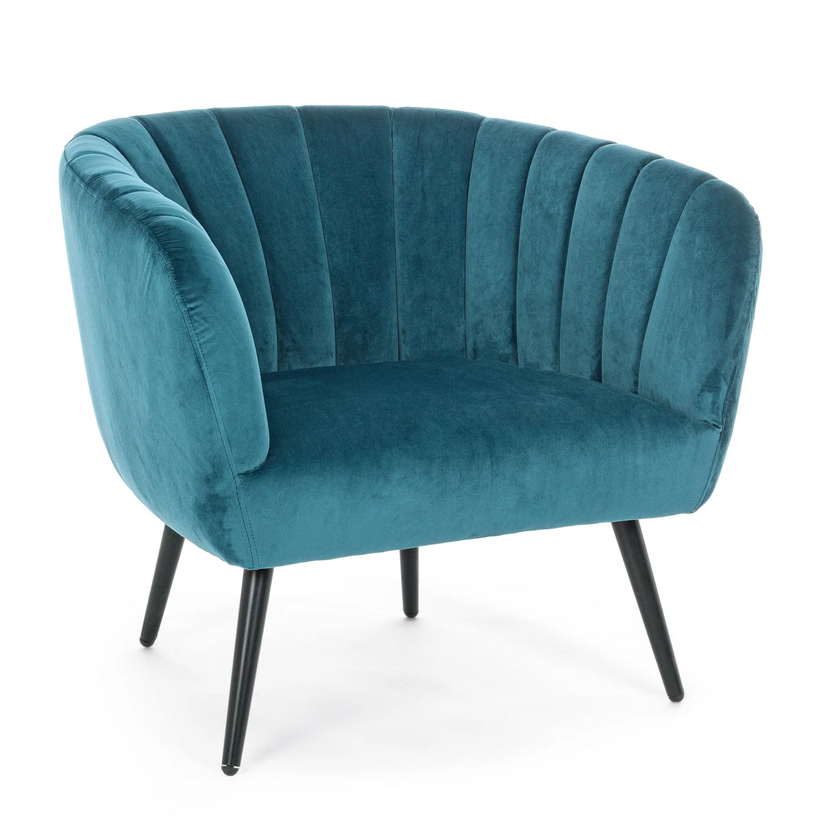 Sessel Avril Pfauenblau - ZEN ZONE Furniture