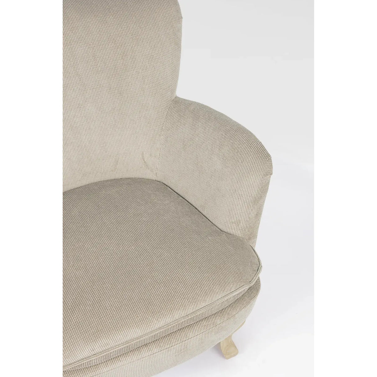 Chenille Sessel Taupe - ZEN ZONE Furniture