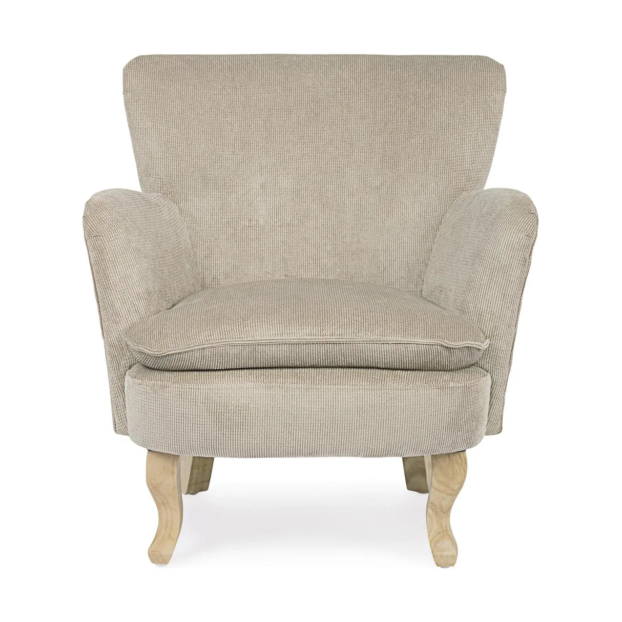 Chenille Sessel Taupe - ZEN ZONE Furniture