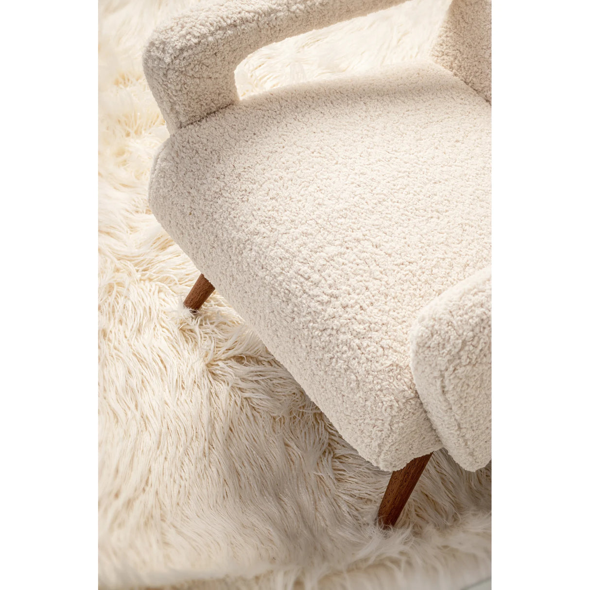 Sessel Berna Weiß - ZEN ZONE Furniture