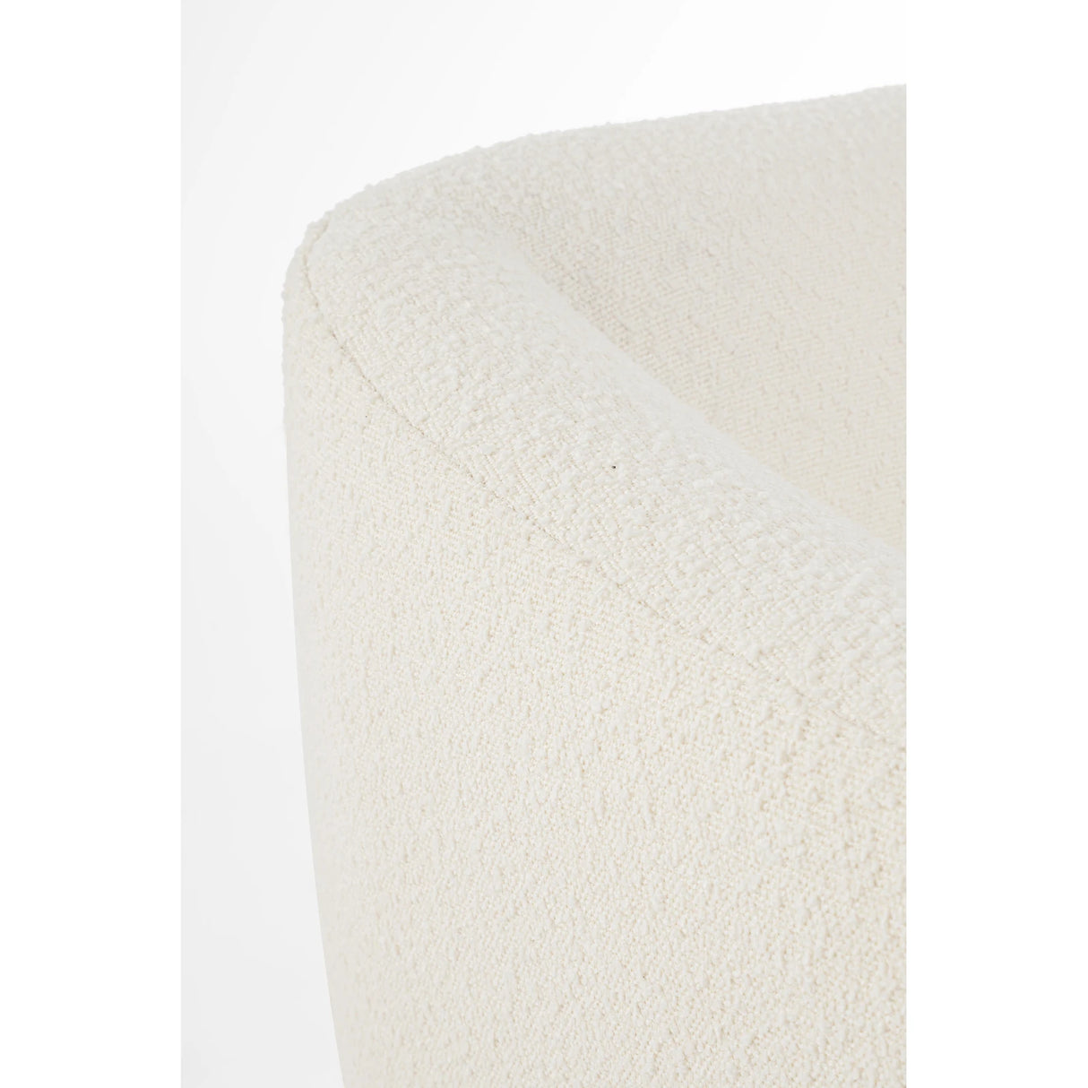 Sessel Claudine Weiß Bouclé - ZEN ZONE Furniture