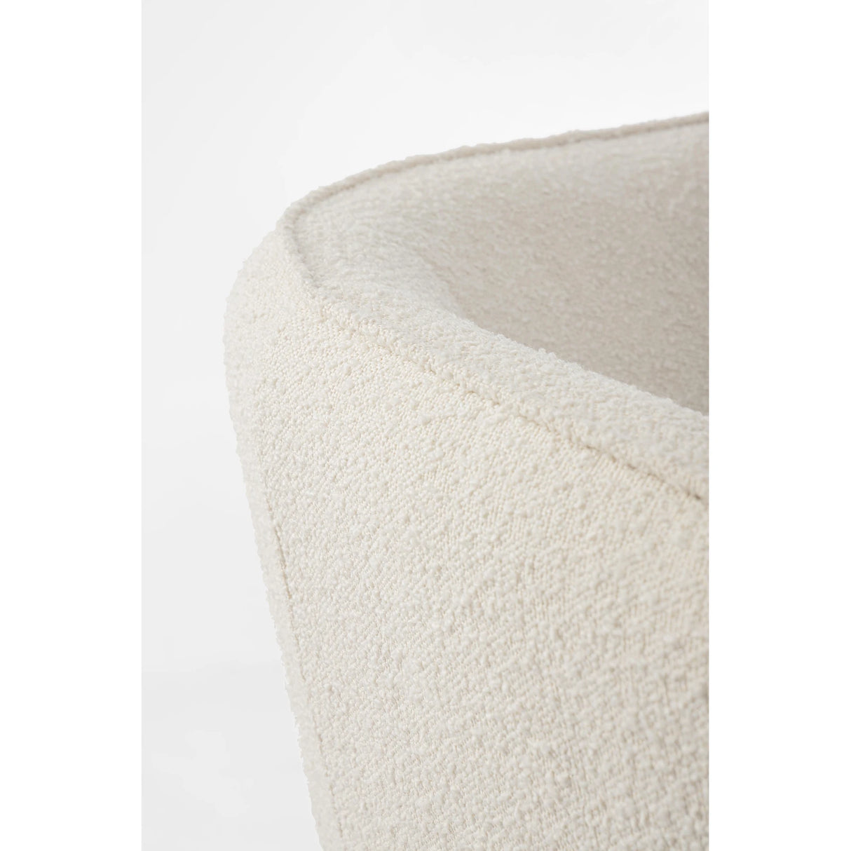 Sofa 3-Sitzer Avril Weiß Bouclé - ZEN ZONE Furniture