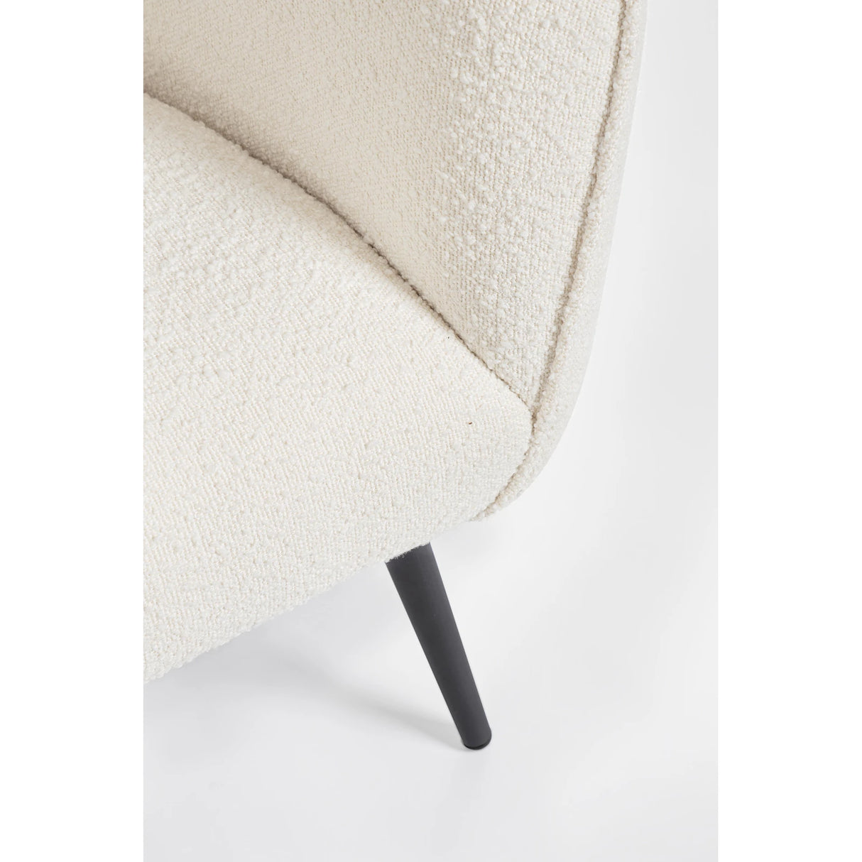 Sofa 3-Sitzer Avril Weiß Bouclé - ZEN ZONE Furniture