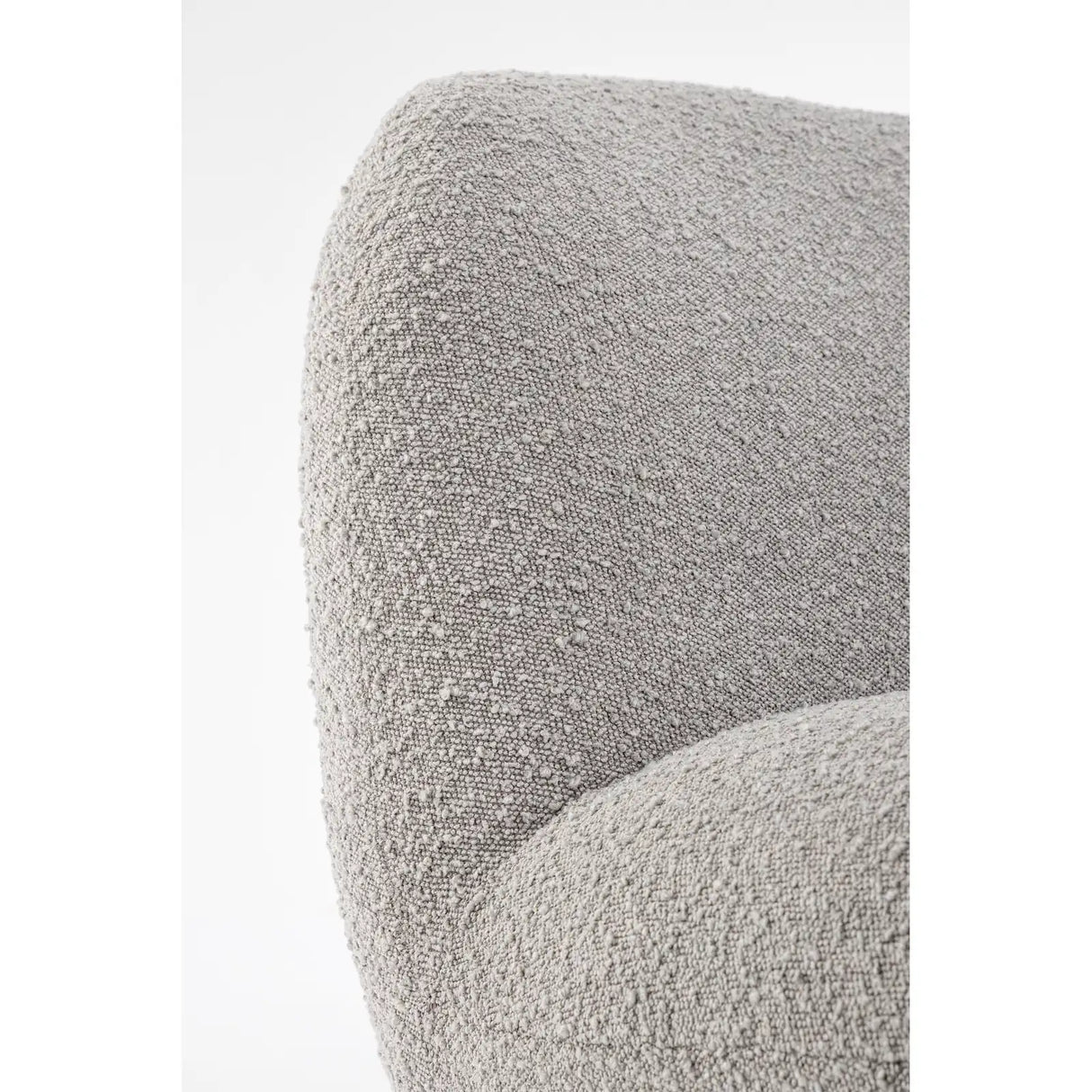 Drehsessel Margot Grau Bouclé - ZEN ZONE Furniture