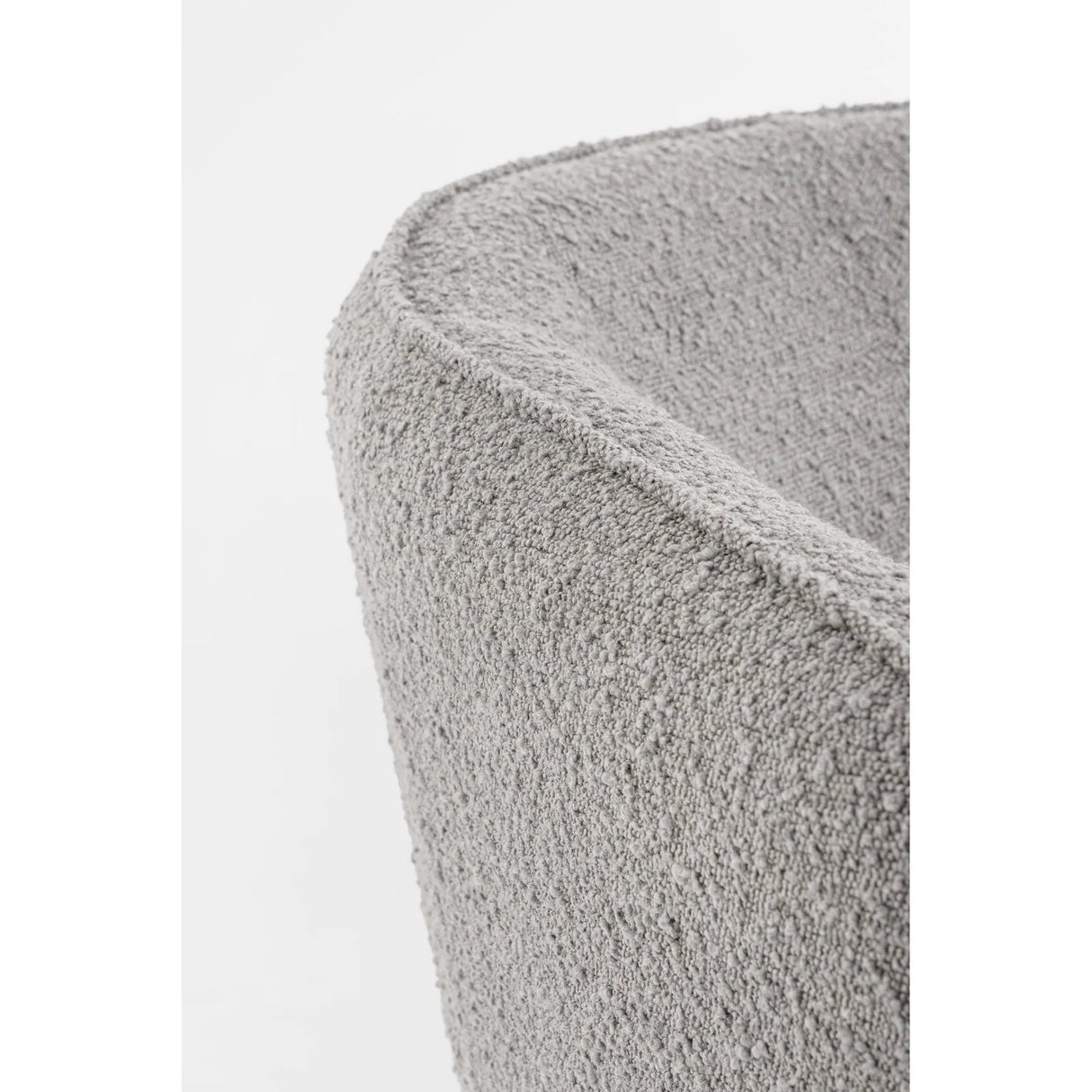 Sessel Avril Grau Bouclé - ZEN ZONE Furniture