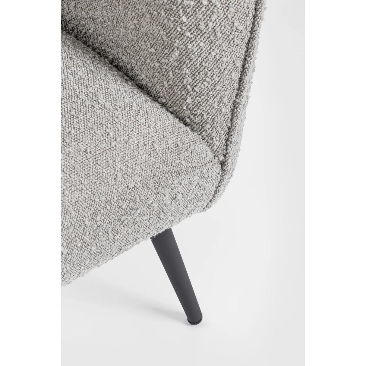 Sessel Avril Grau Bouclé - ZEN ZONE Furniture