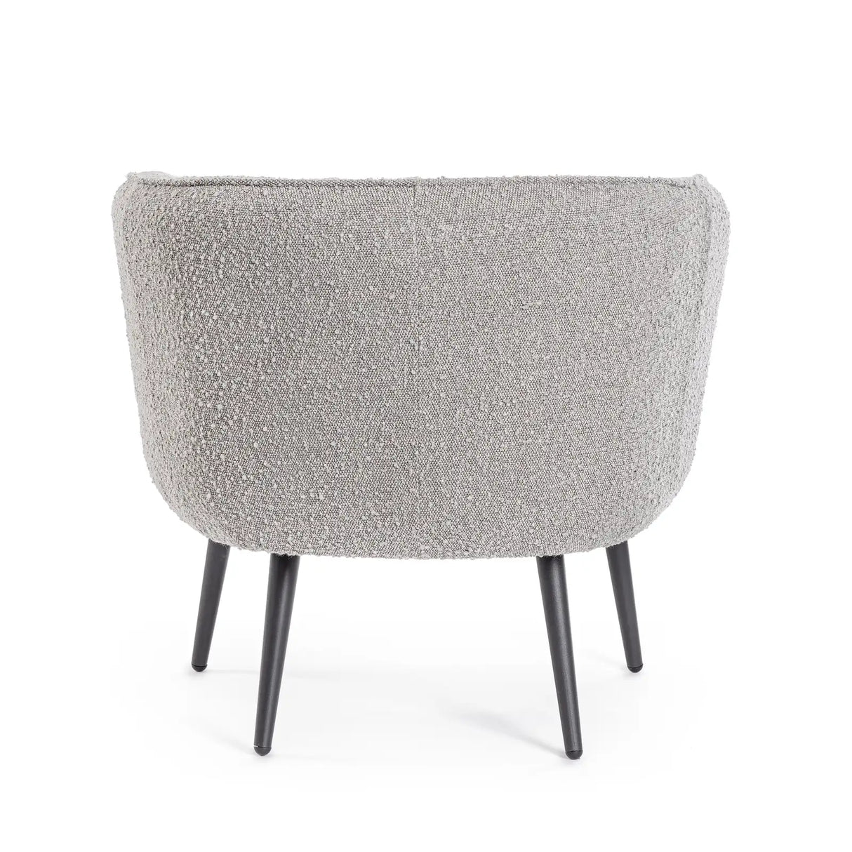 Sessel Avril Grau Bouclé - ZEN ZONE Furniture