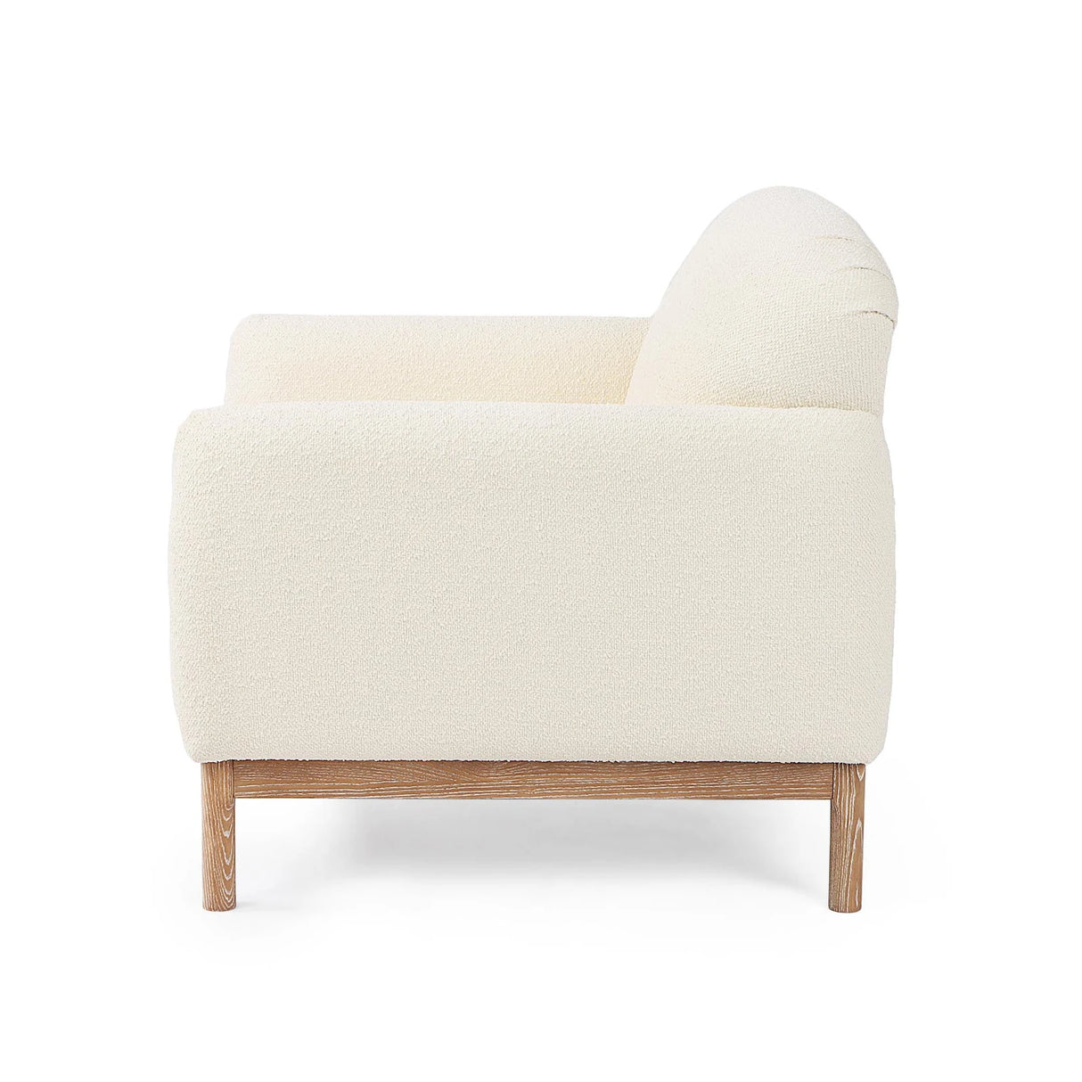 Sessel Detroit Naturfarbe Bouclé - ZEN ZONE Furniture