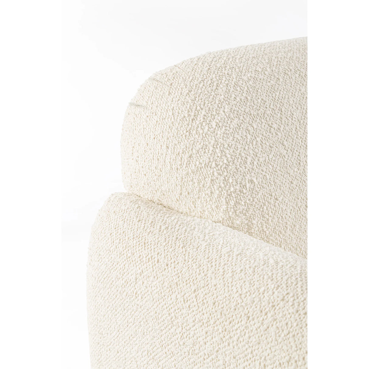 Sofa 3-Sitzer Detroit Naturfarbe Bouclé - ZEN ZONE Furniture