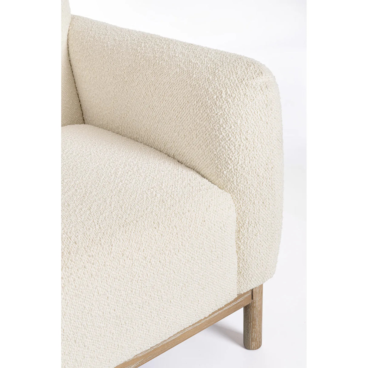 Sofa 3-Sitzer Detroit Naturfarbe Bouclé - ZEN ZONE Furniture