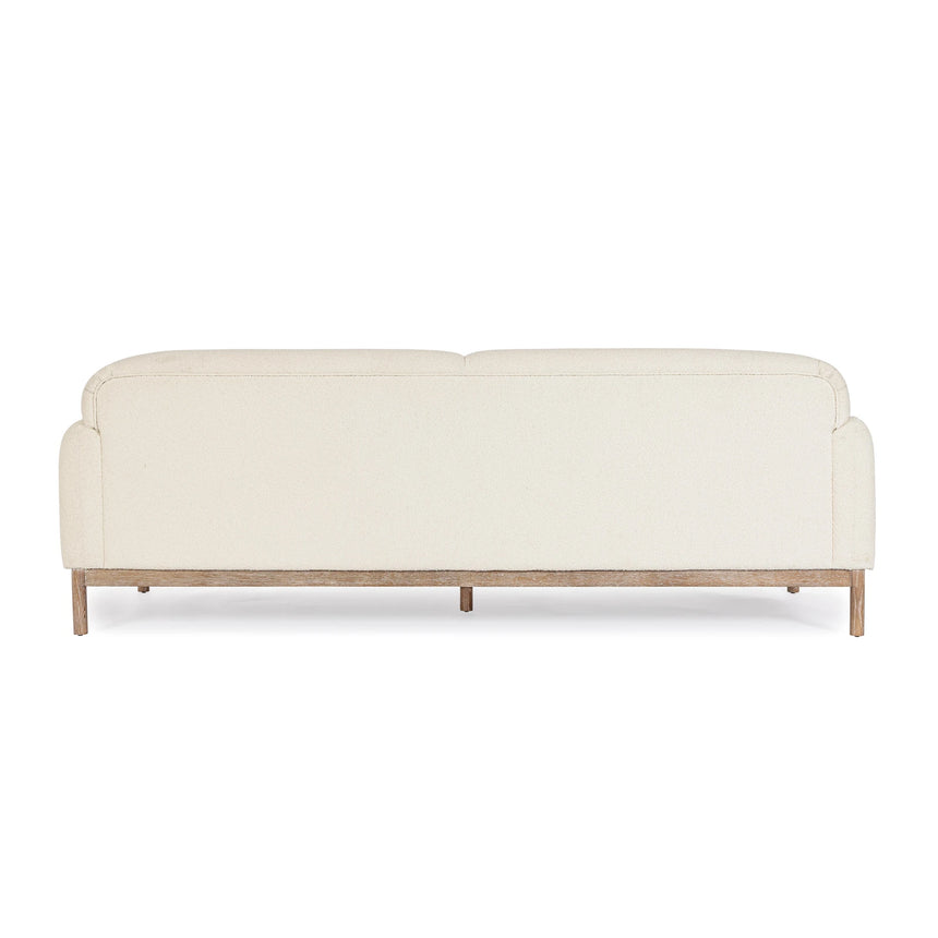 Sofa 3-Sitzer Detroit Naturfarbe Bouclé - ZEN ZONE Furniture