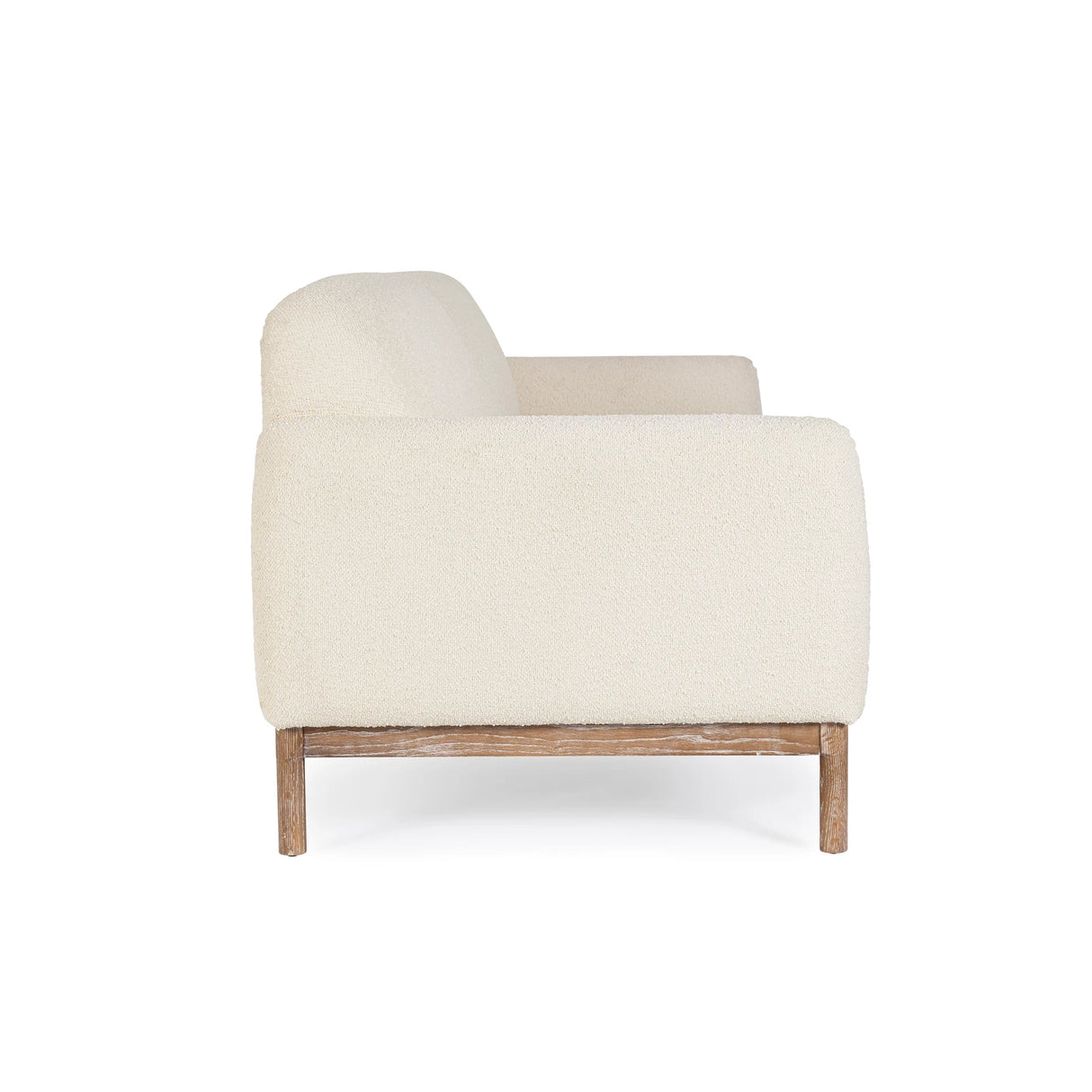 Sofa 3-Sitzer Detroit Naturfarbe Bouclé - ZEN ZONE Furniture