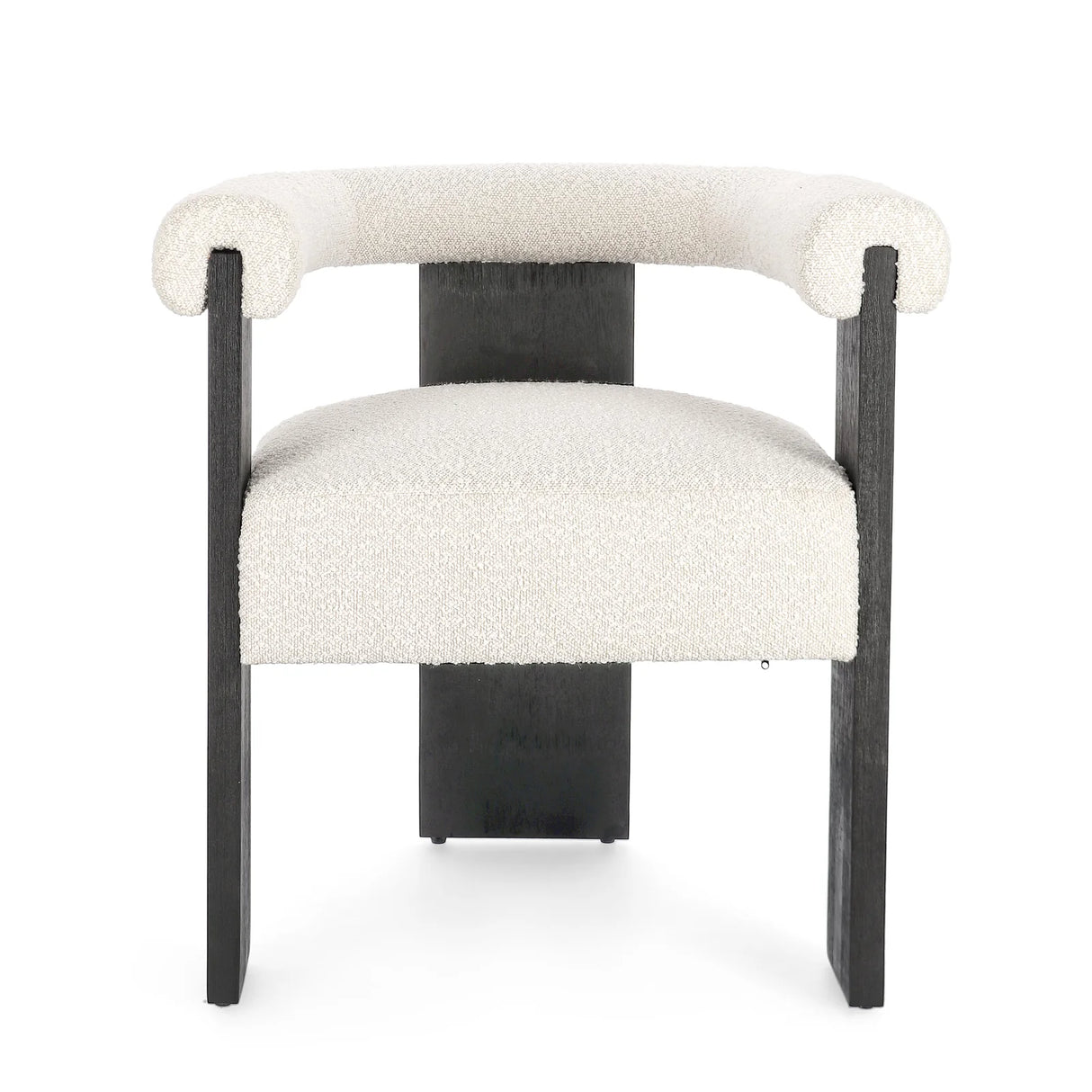 Essstuhl mit Armlehne Agape Schwarz/Nat - ZEN ZONE Furniture