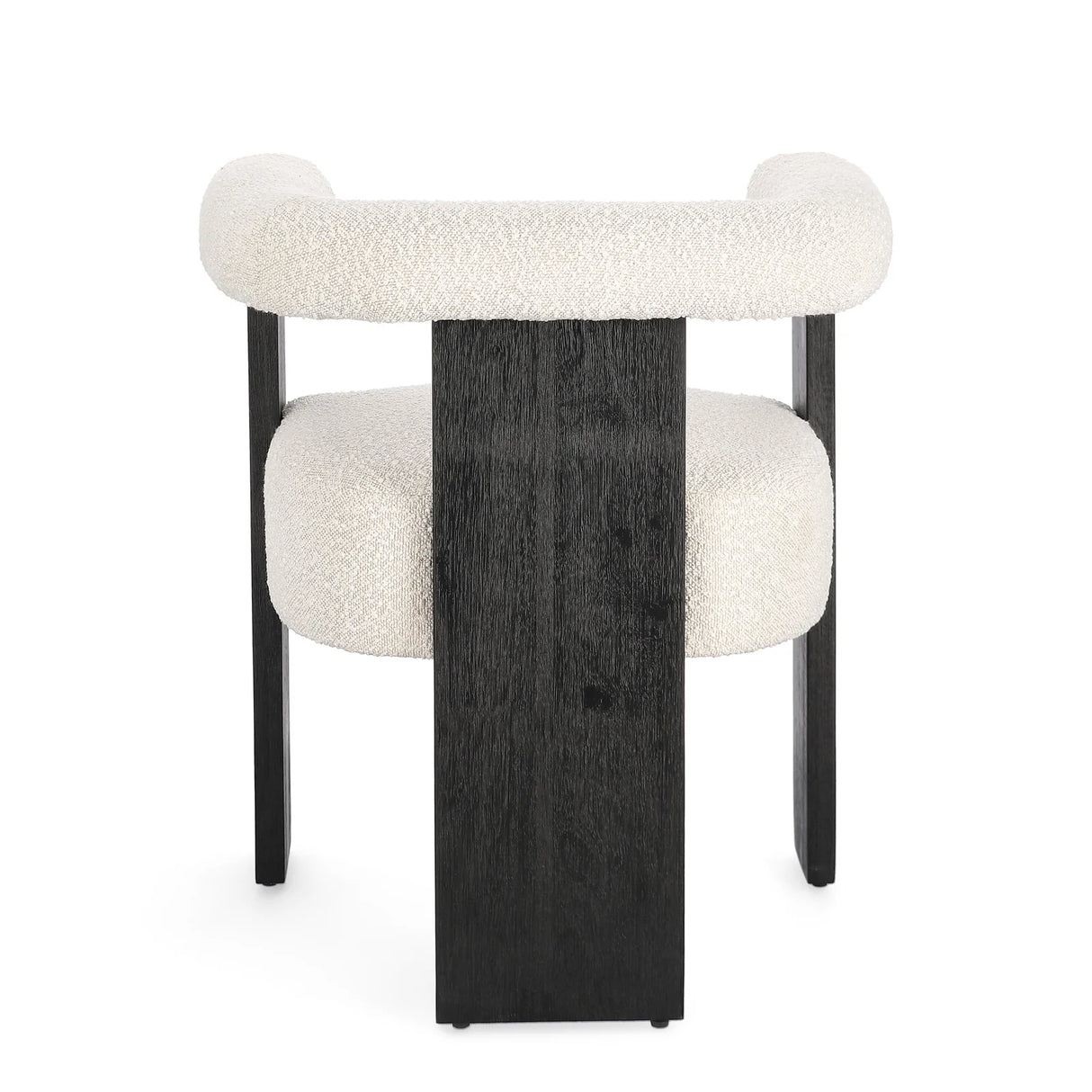 Essstuhl mit Armlehne Agape Schwarz/Nat - ZEN ZONE Furniture