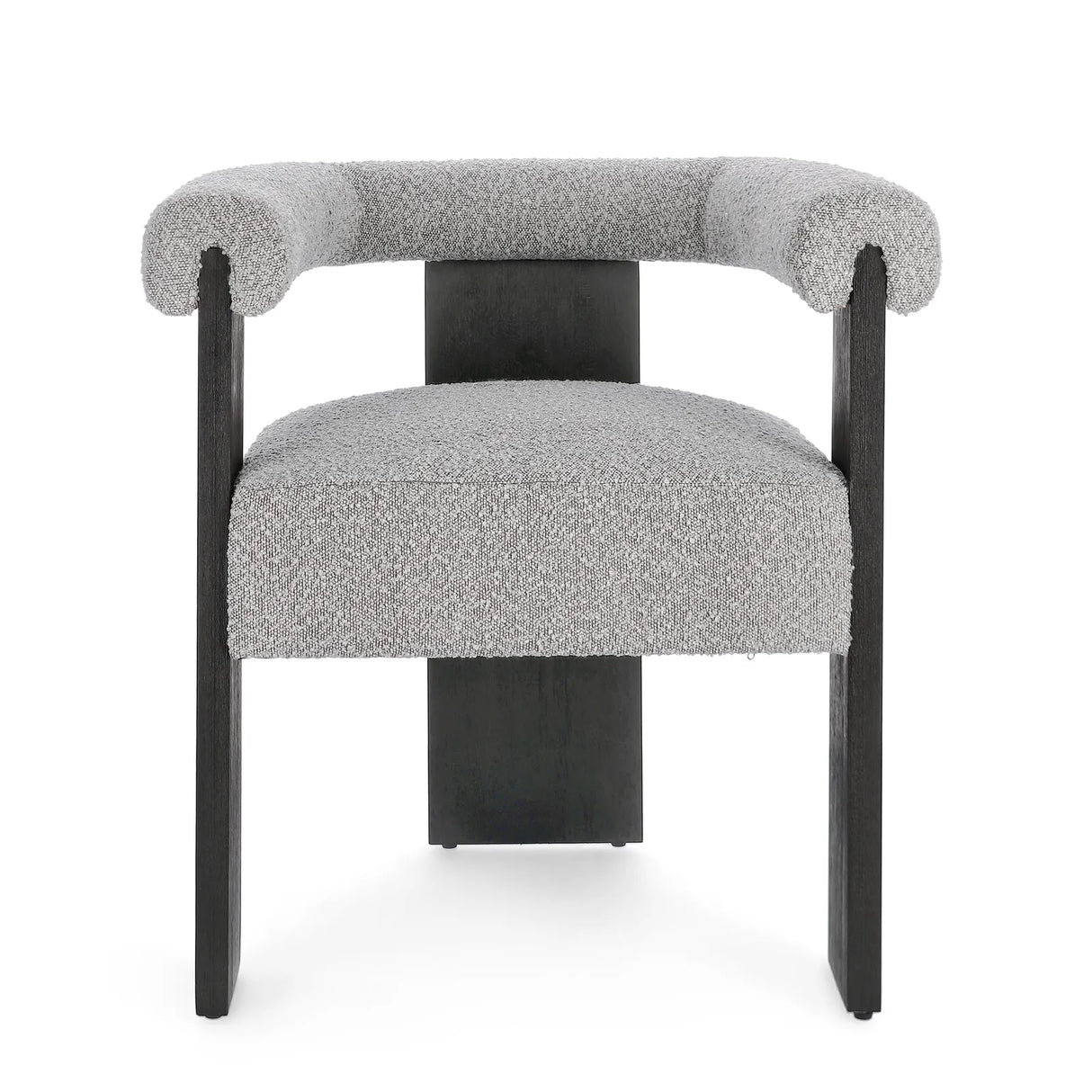 Essstuhl mit Armlehne Agape Schwarz/Grau - ZEN ZONE Furniture
