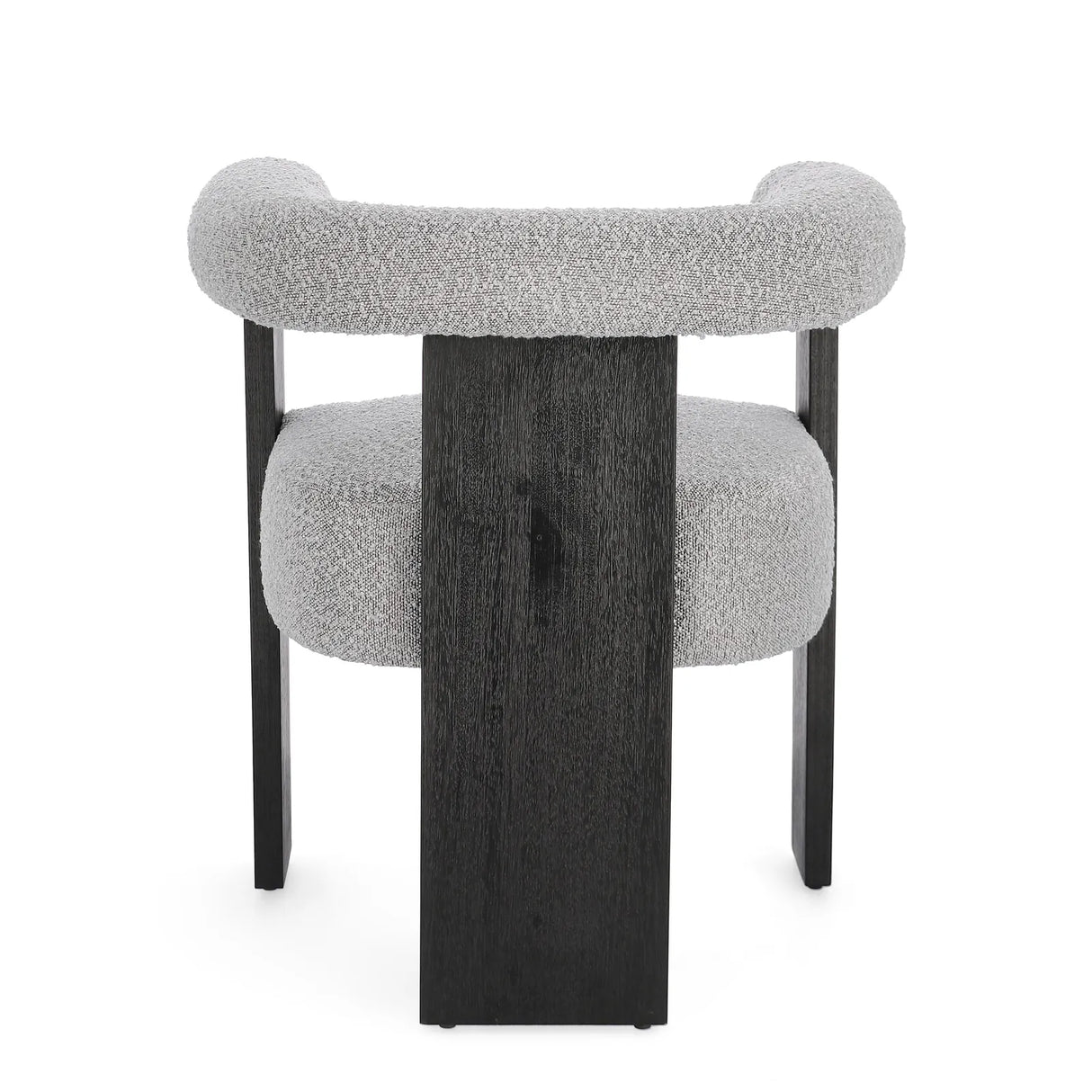 Essstuhl mit Armlehne Agape Schwarz/Grau - ZEN ZONE Furniture