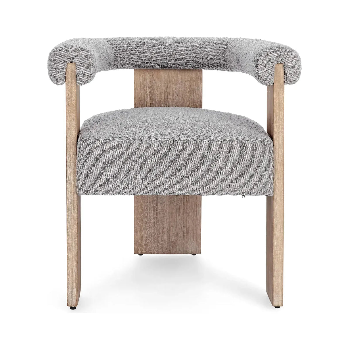 Agape Stuhl Natur/Grau mit Armlehne - ZEN ZONE Furniture