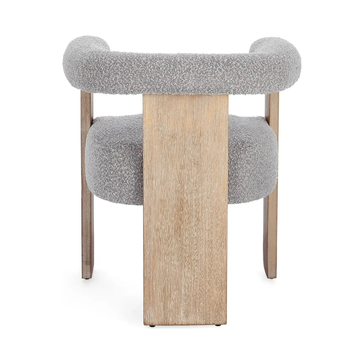 Agape Stuhl Natur/Grau mit Armlehne - ZEN ZONE Furniture