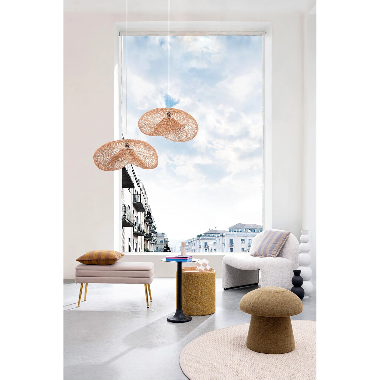 Sessel Bassilla Natürlich - ZEN ZONE Furniture