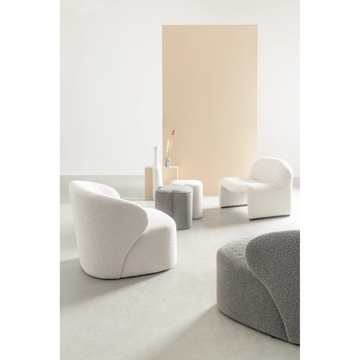 Sessel Babila Grau - ZEN ZONE Furniture
