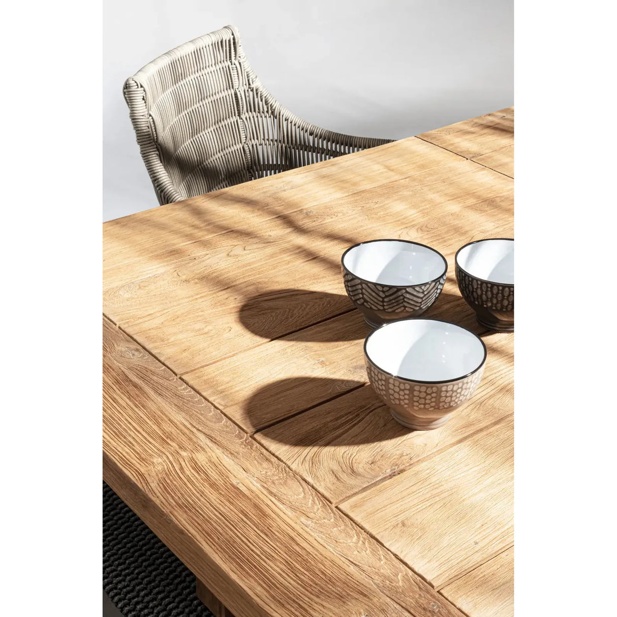 Bounty Ausziehbarer Tisch 180x250 cm Recyceltes Teakholz - ZEN ZONE Furniture