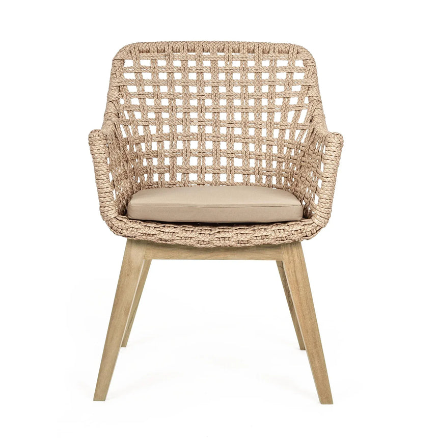 Gartenstuhl mit Armlehne und Kissen Madison N - ZEN ZONE Furniture
