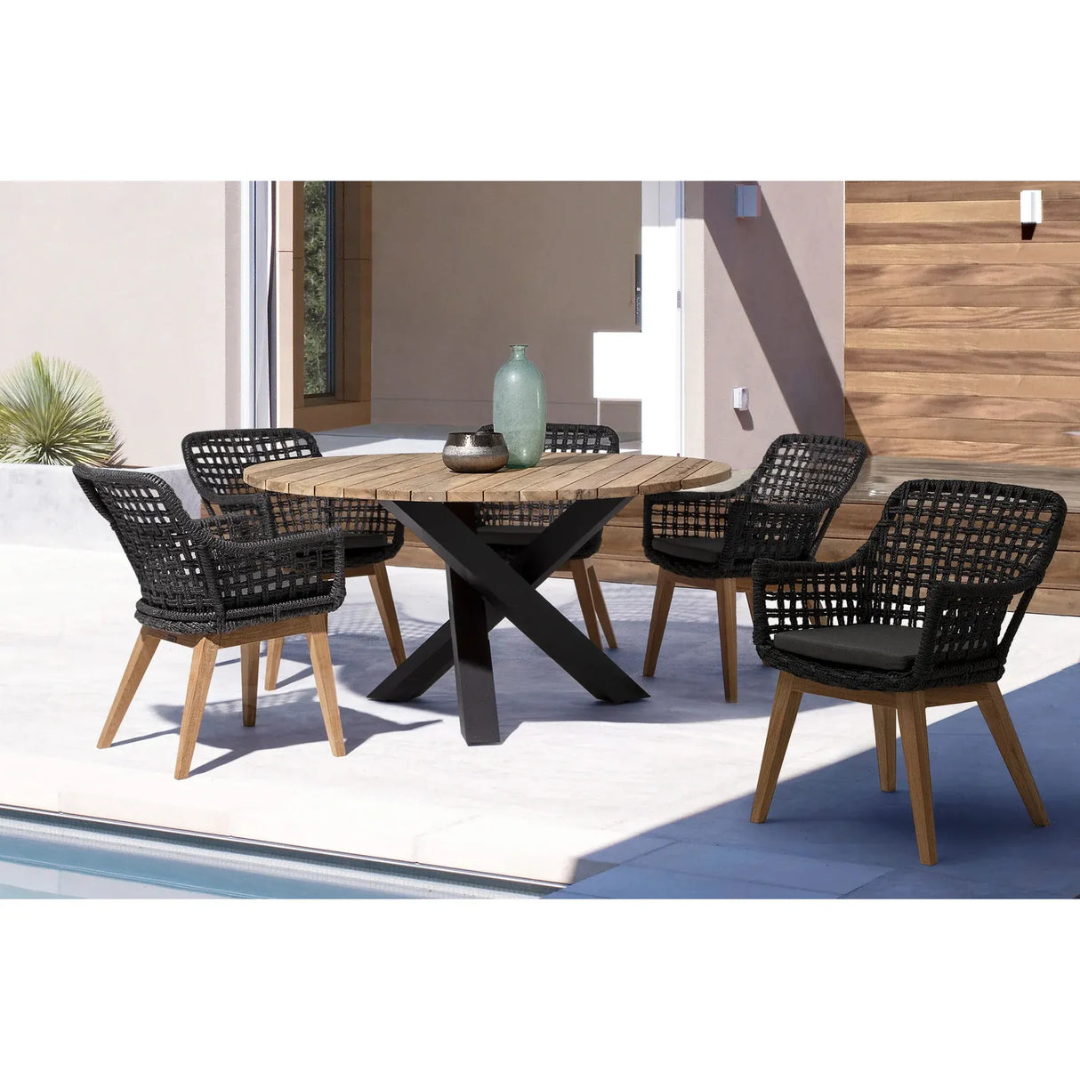 Gartenstuhl mit Armlehne und Kissen Madison S - ZEN ZONE Furniture