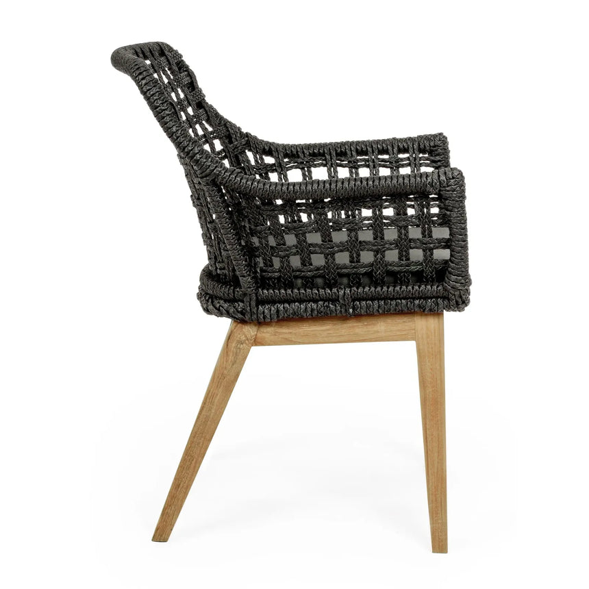 Gartenstuhl mit Armlehne und Kissen Madison S - ZEN ZONE Furniture