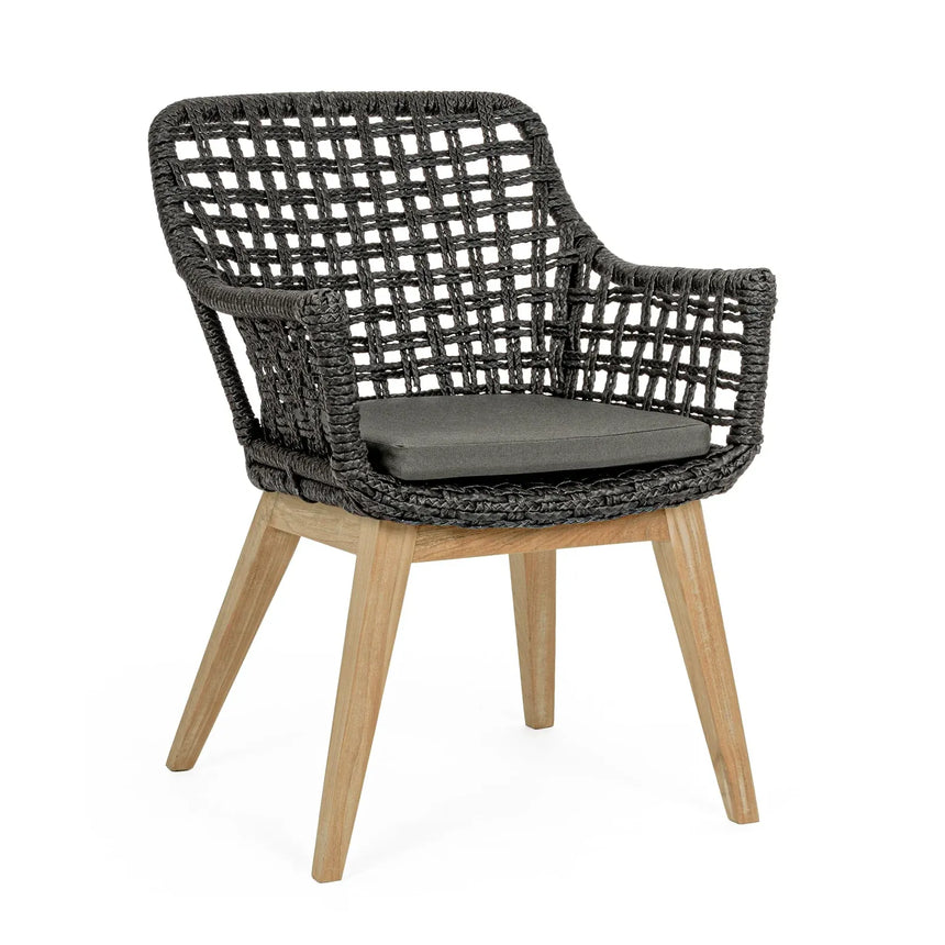 Gartenstuhl mit Armlehne und Kissen Madison S - ZEN ZONE Furniture