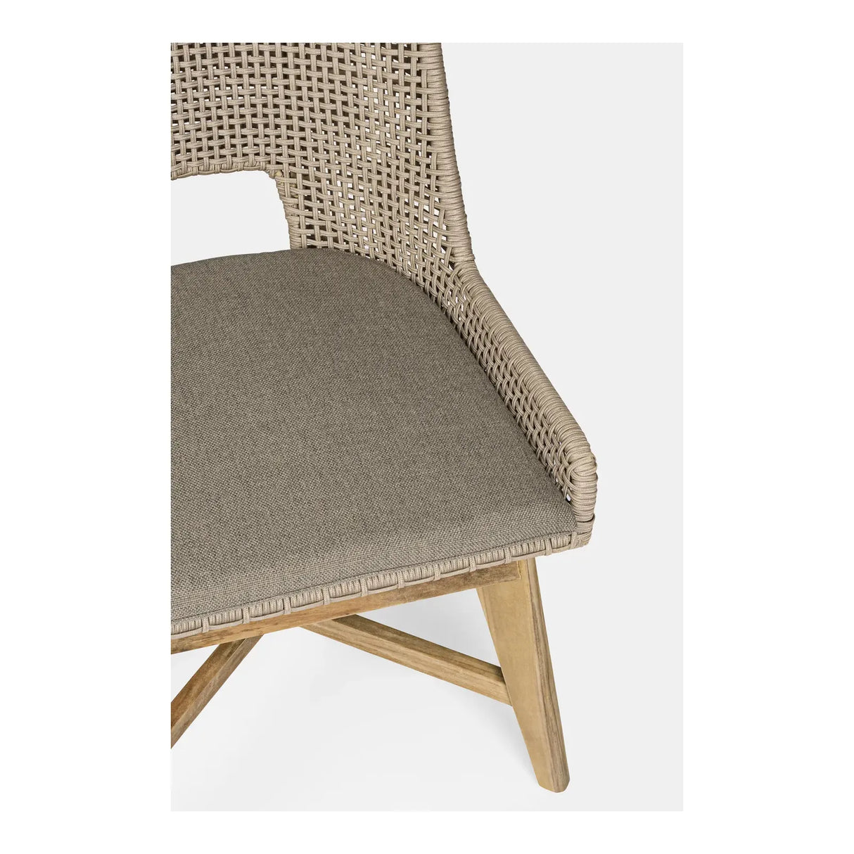 Gartenstuhl mit Kissen Hesperia Taupe - ZEN ZONE Furniture