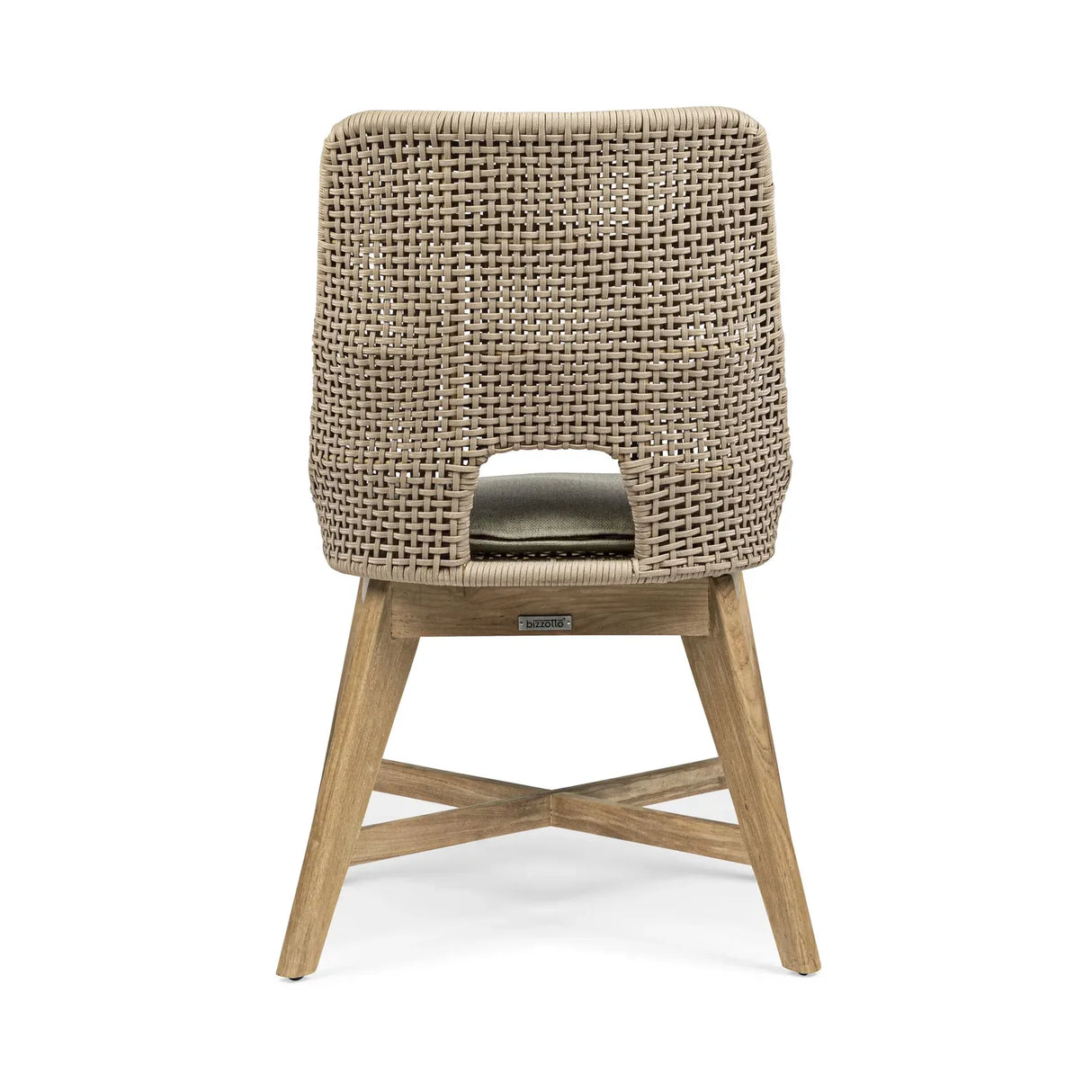 Gartenstuhl mit Kissen Hesperia Taupe - ZEN ZONE Furniture