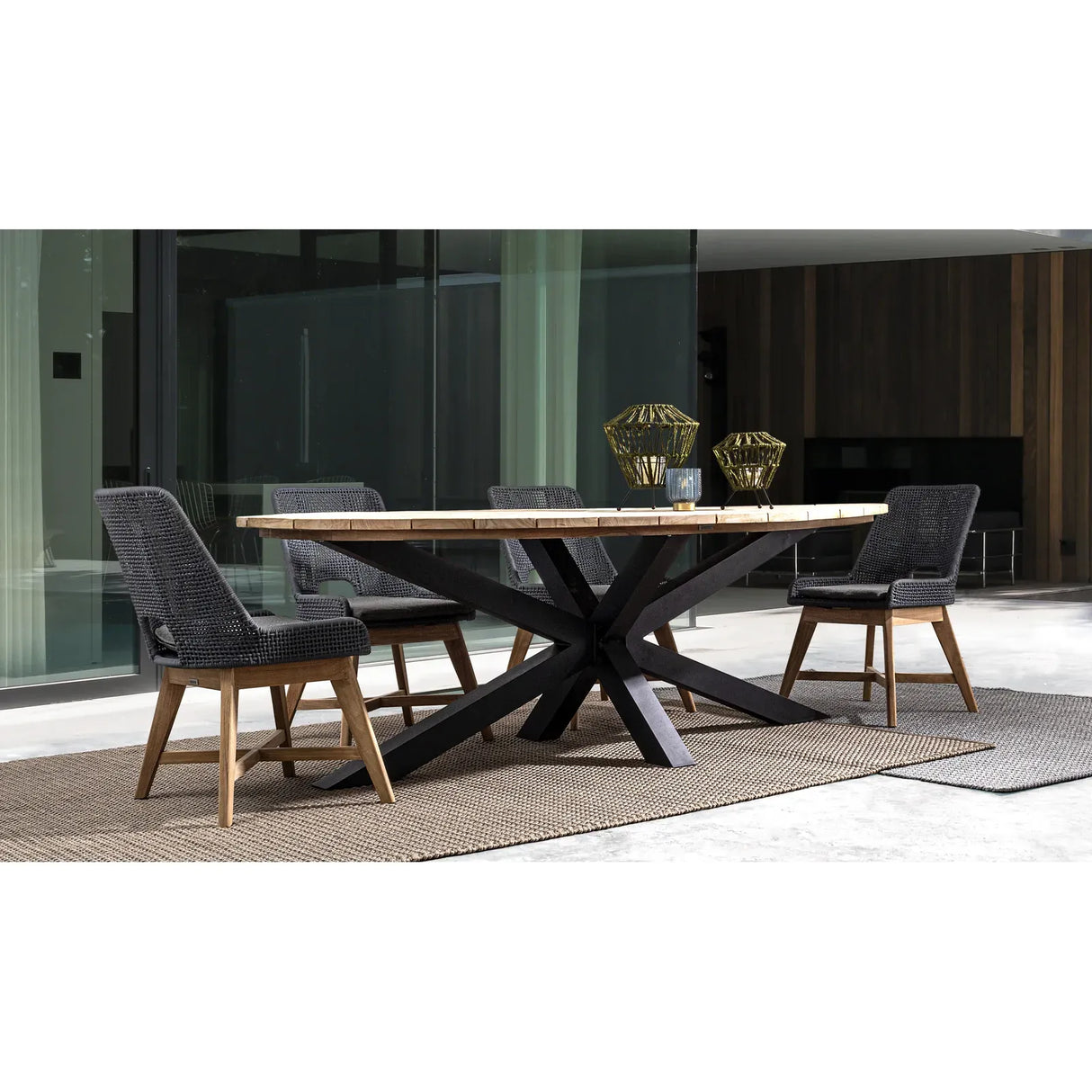 Gartenstuhl mit Kissen Hesperia Slate - ZEN ZONE Furniture