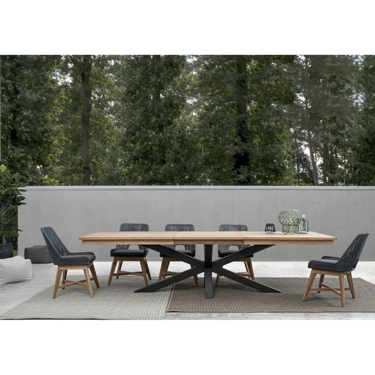 Gartenstuhl mit Kissen Hesperia Slate - ZEN ZONE Furniture